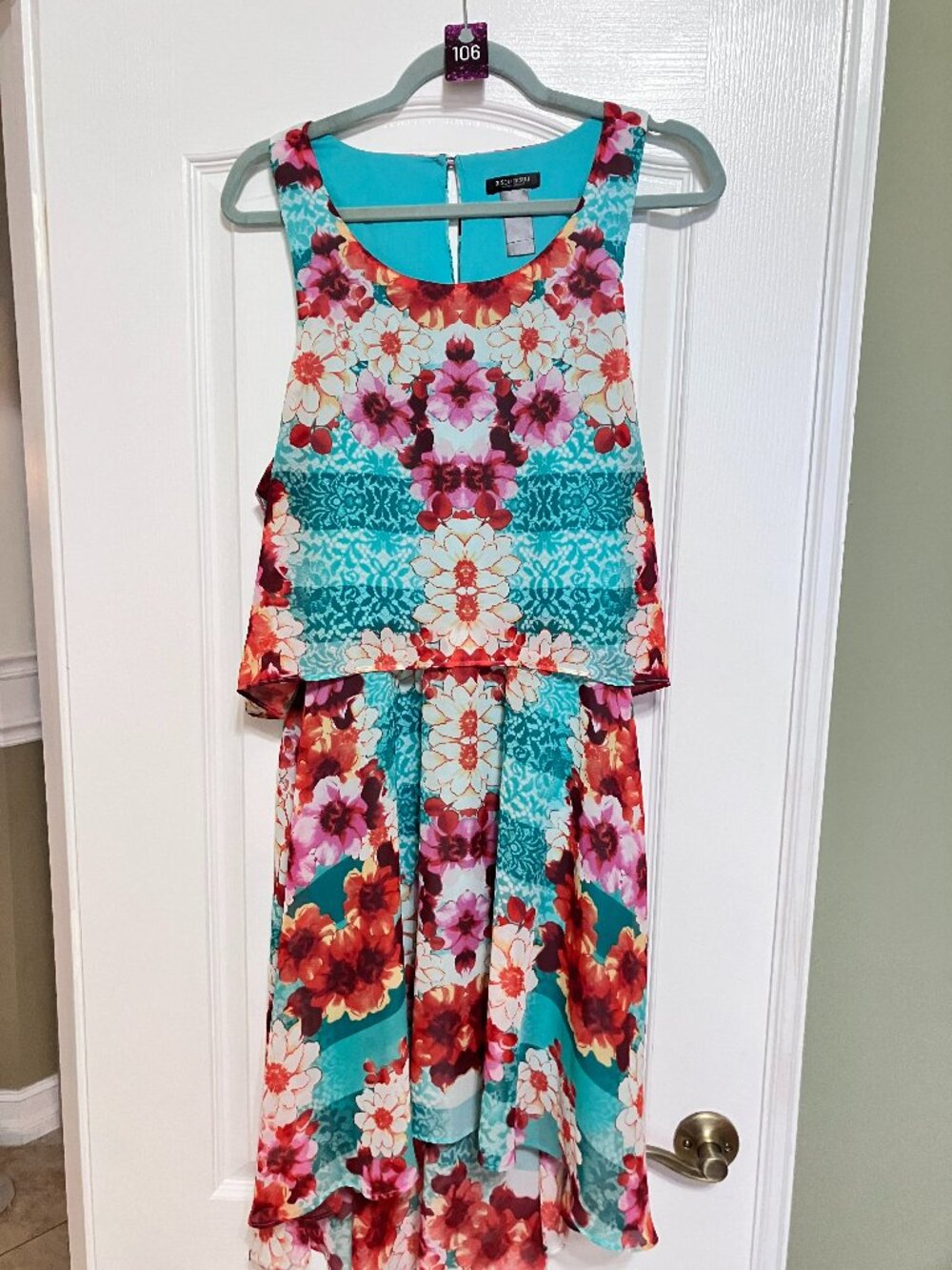Bisou Bisou Vivid Flower Dress